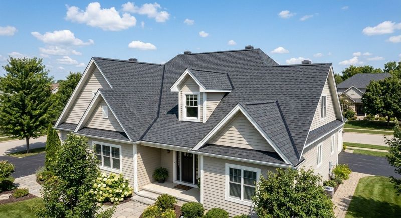 Asphalt Roof Replacement project example